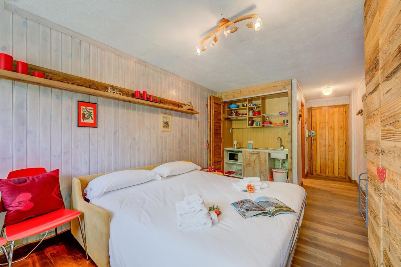 Studio Abete Rosso 500M From Ski - Happy Rentals Oulx 외부 사진